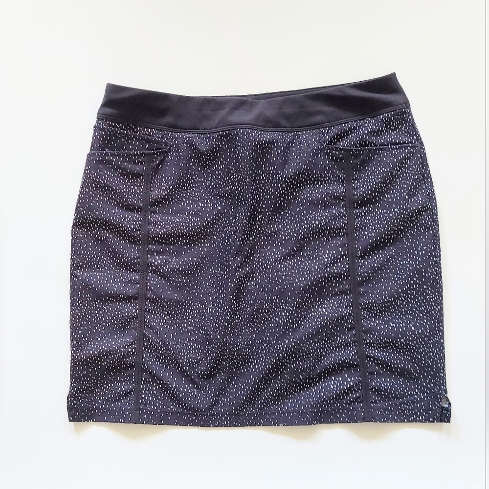 Adidas Golf Golf Tennis Skort Womens Small Black White Polka Do